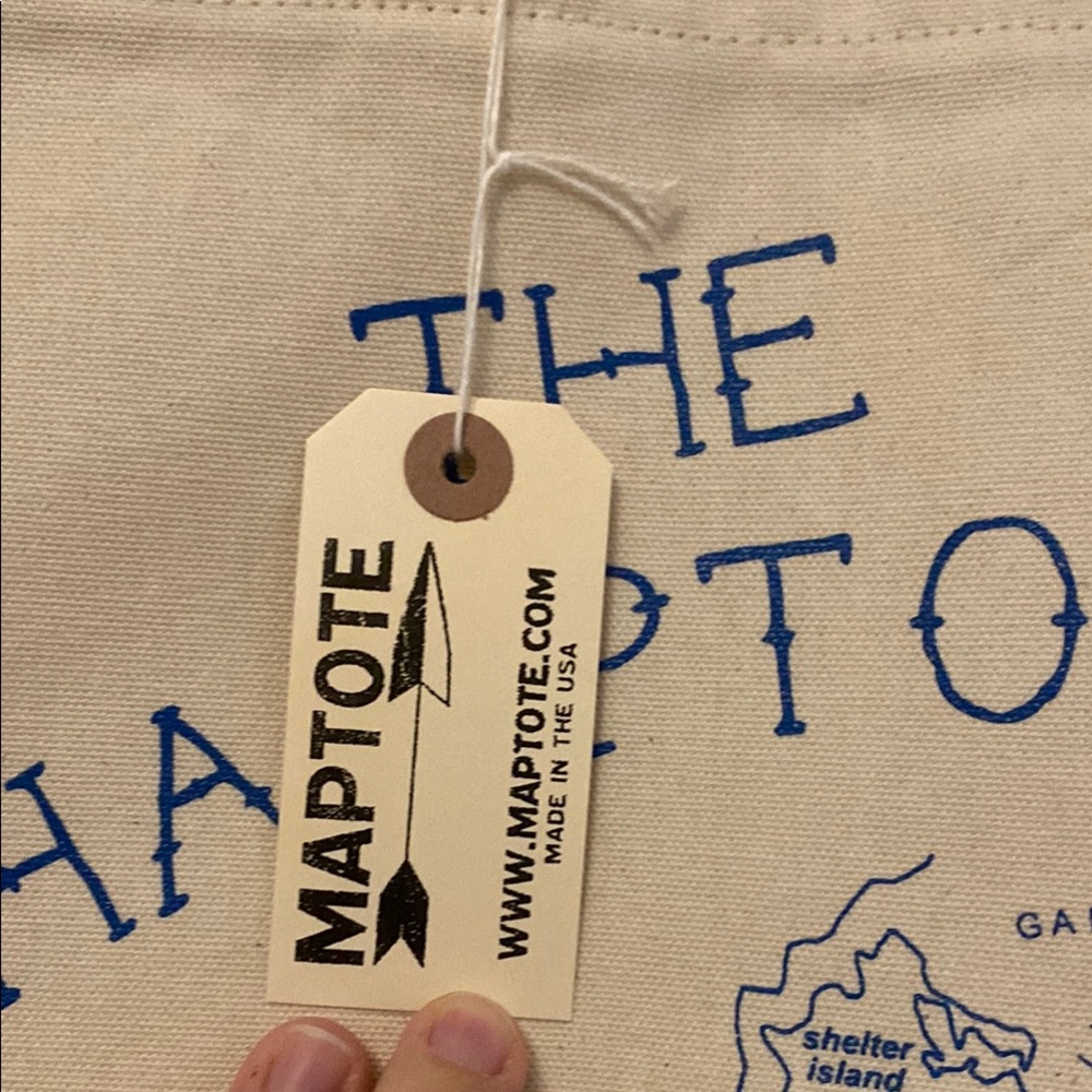 The Hamptons Canvas Tote Bag - Picture 2 of 3